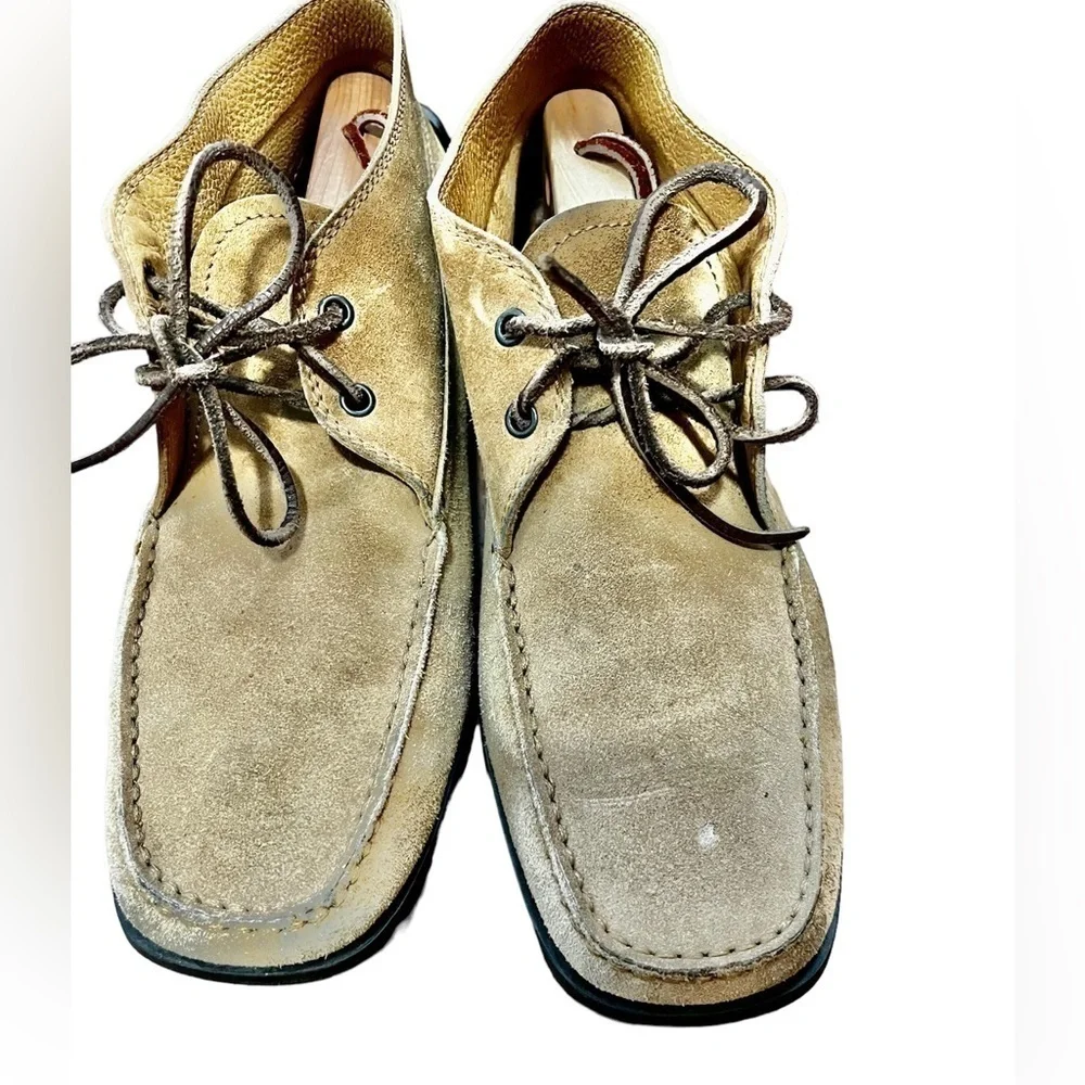TOD’S Mens Tan Leather Chukka Boots Shoes US - 10.5